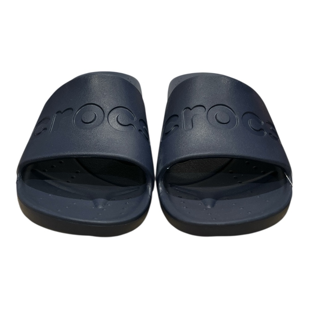 Crocs Women’s Slide Dark Navy Slipper Slip-On, Size 9 - Picture 2 of 7